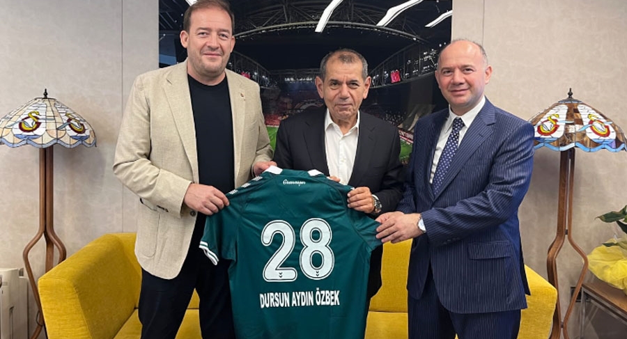 Galatasaray Başkanı Dursun Özbek Giresunspor