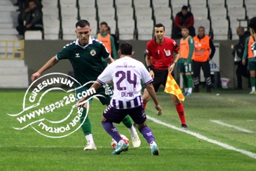 Giresunspor O oyuncusunu kaybetti
