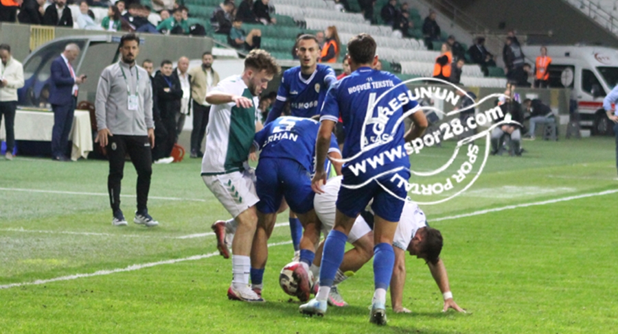 Giresunspor ateş hattından çıktı