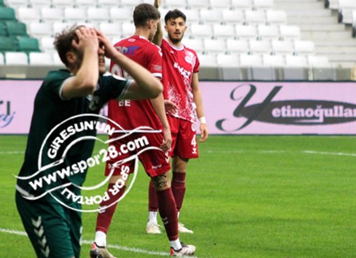Giresunspor dibi  gördü