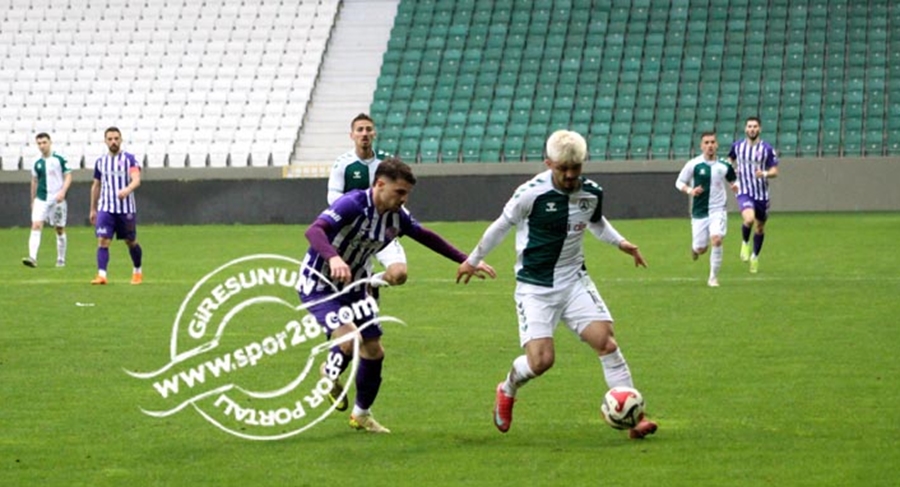 Giresunspor gol hasretiyle BAL